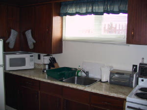 Here is the kitchen with everything you will need